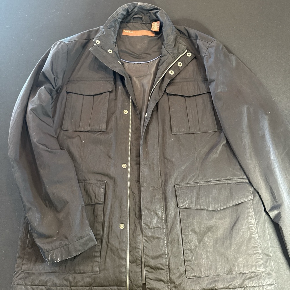 Perry Ellis Men's Black Puffer Jacket